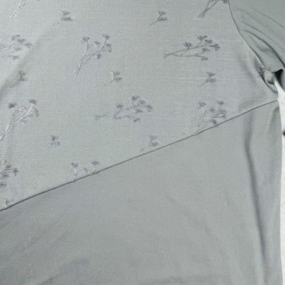 California Krush Woman Top Womens 2X Gray Plus Size Long Sleeve Made in USA - Picture 10 of 12